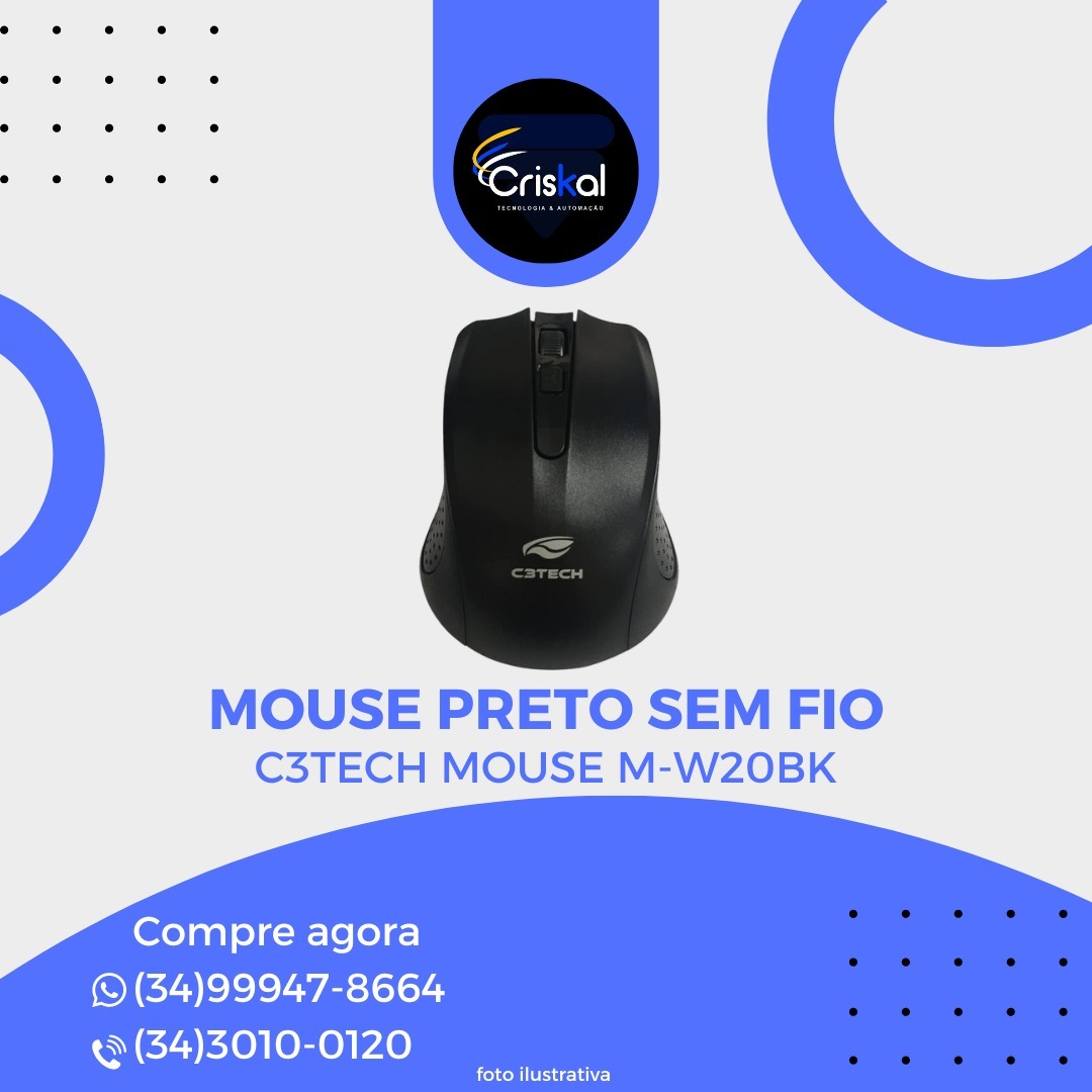 Untitled (23) Mouse s/fio C3TECH M-W20BK