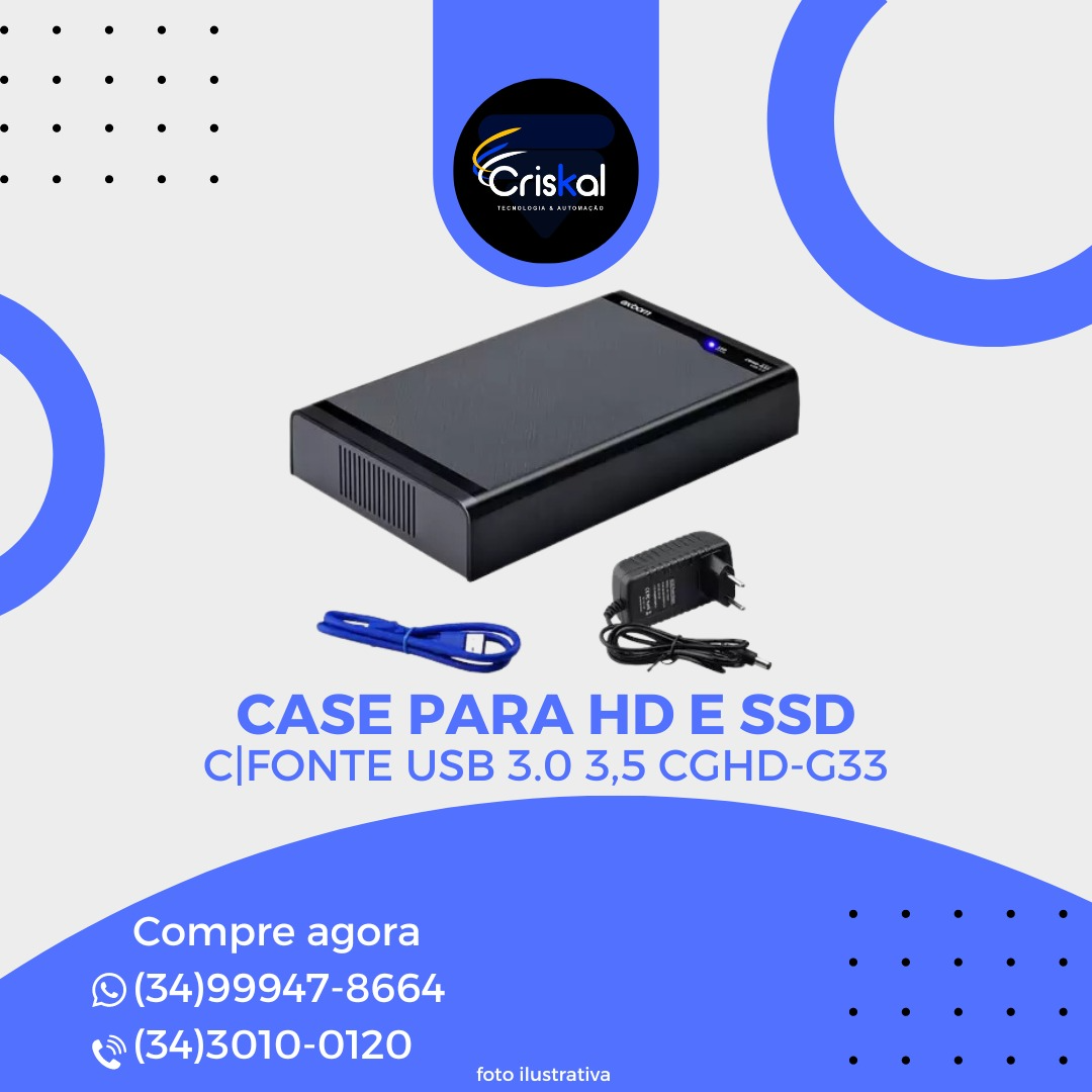 Untitled (30) Case para HD e SSD c/ fonte USB