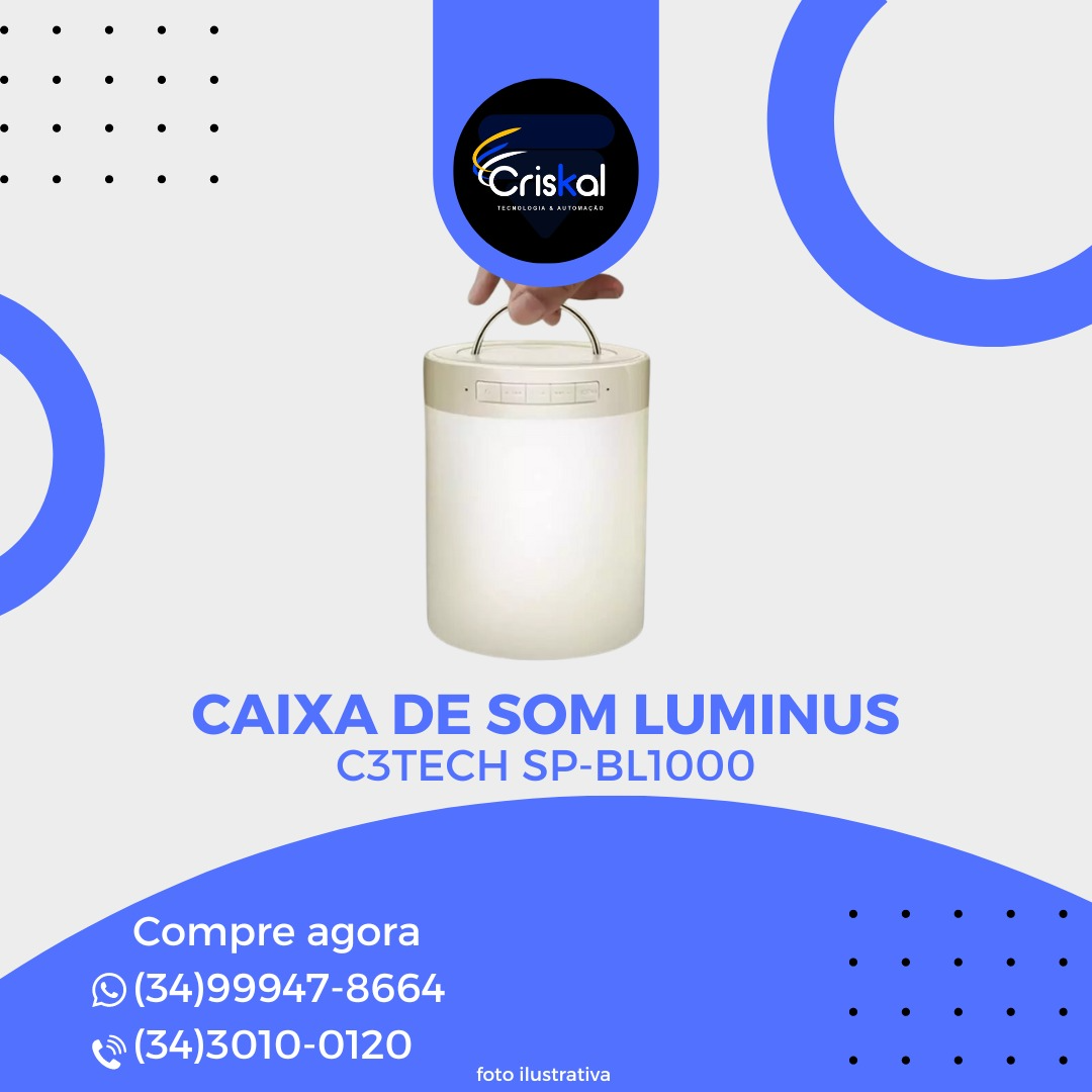Untitled (40) Caixa de Som Luminus C3tech SP-BL1000