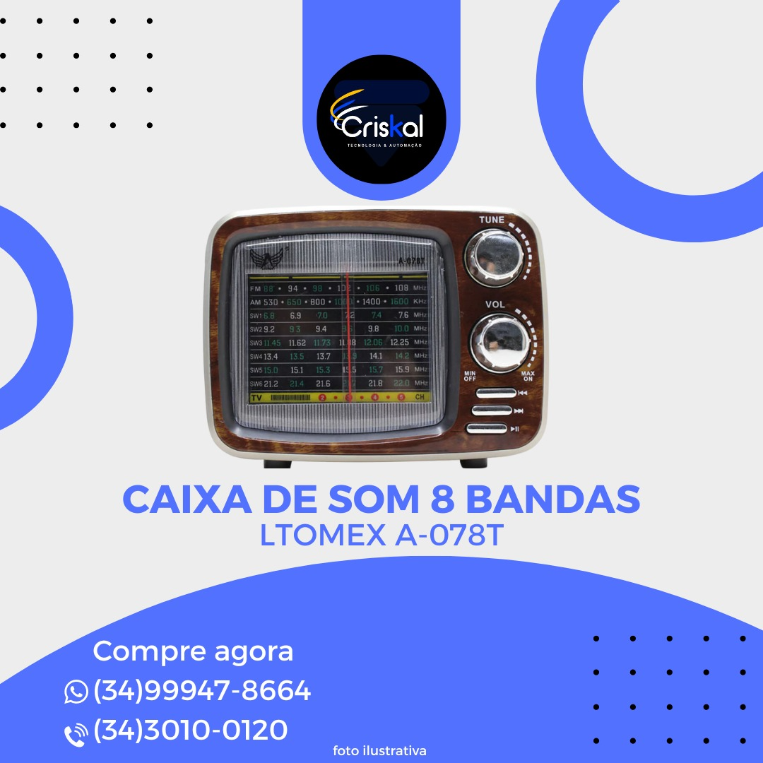 Untitled (43) Caixa de som Bandas LTOMEX A-078T