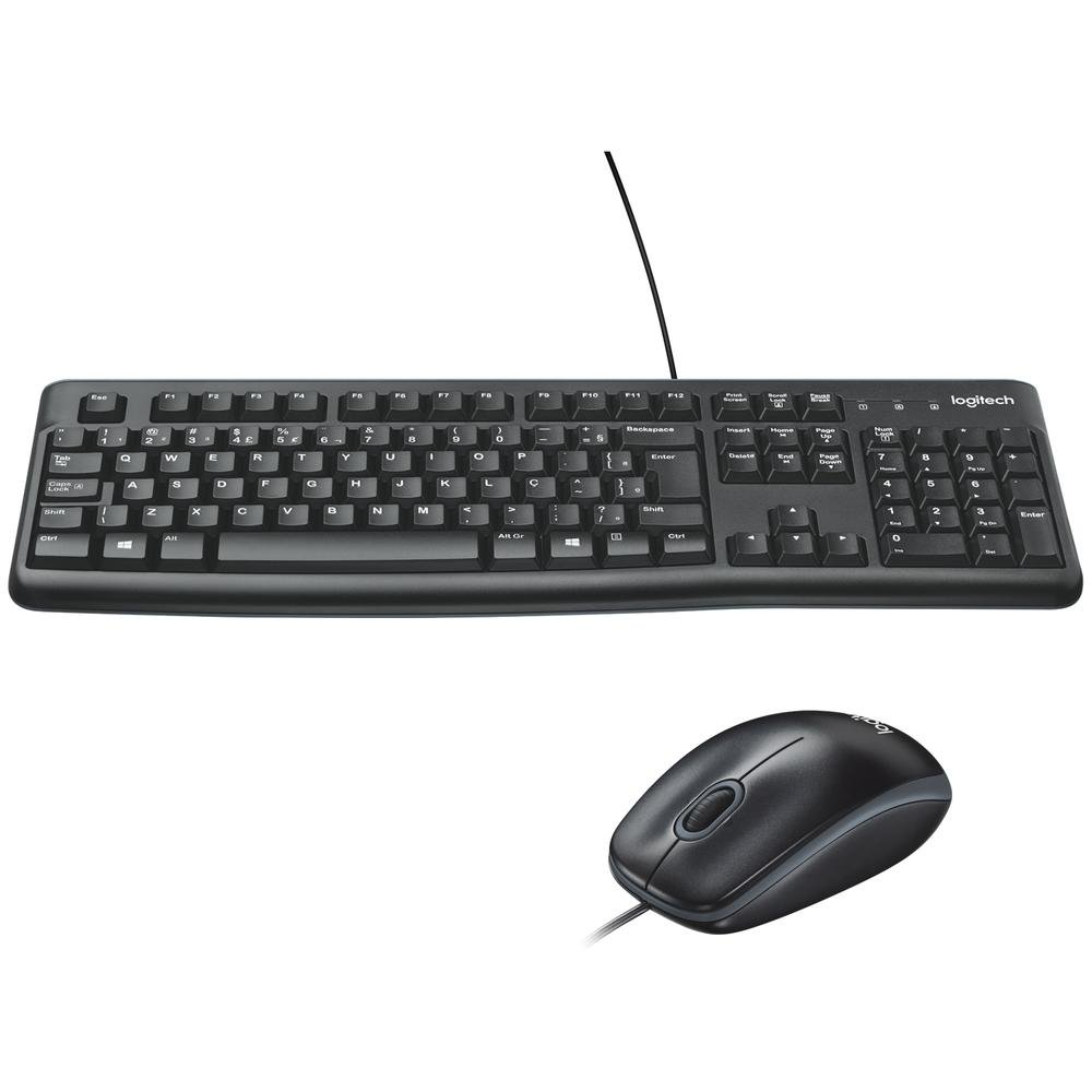 teclado-e-mouse-logitech-mk120-r Kit Mouse E Teclado Logitech Mk120